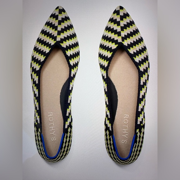 🥿 ROTHY’S THE POINT ll FLATS 🥿 NWT 🥿 - Picture 1 of 16